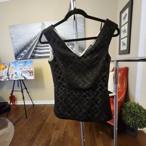 Le Chateau Peplum Top, Size S